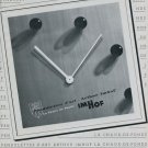 1946 Imhof Clock Company La Chaux-de-Fonds Switzerland 1946 Swiss Ad Suisse Advert