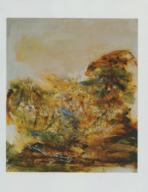 Zao Wou-Ki (1967) Art Ad Advertisement