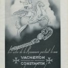 1946 Vacheron & Constantin Watch Company Switzerland Vintage 1946 Swiss Ad Suisse Advert Horlogerie