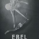 1946 Ebel Watch Company Vintage 1946 Swiss Ad Ballerina Switzerland Suisse Advert