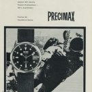 1968 Precimax Watch Company Neuchatel Geneva Switzerland Vintage 1968 Swiss Ad Suisse Advert