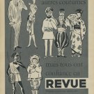 1957 Revue Watch Company Waldenburg Switzerland Vintage 1957 Swiss Ad Suisse Advert