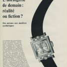 1968 Benrus Watch Company La Chaux-de-Fonds Switzerland Vintage 1968 Swiss Ad Suisse Advert