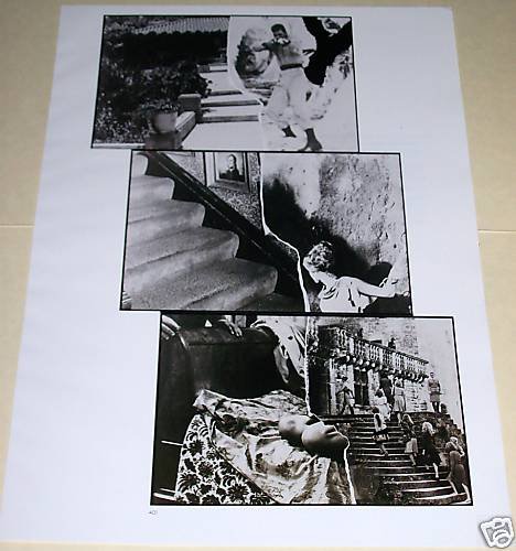 John Baldessari Stairs Up with Void Ad Ad Advertisement