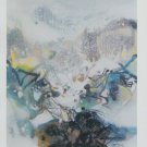 Chu Teh-Chun Hivernal (Zhu Dequn) Art Ad Advertisement