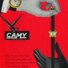 Camy Watch Company Geneva Switzerland 1960 Swiss Ad Suisse Advert Horlogerie