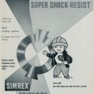 1960 Monorex Super Shock Resist Erismann Schinz Vintage 1960 Swiss Ad Suisse Advert Horology