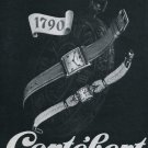 Cortebert Watch Company Vintage 1946 Swiss Ad Switzerland Suisse Advert Horlogerie