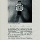 Ebel Watch Company Brasilia Vintage 1967 Swiss Ad Suisse Advert Horlogerie