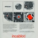 1967 Incabloc Portescap Company Switzerland 1967 Swiss Ad Suisse Advert Horology Horlogerie