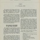 1954 International Congress of Chronometry by L Defossez Swiss Magazine Article Horology