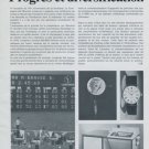 1977 Longines Watch Company Progres et Diversification 1977 Swiss Magazine Article Horlogerie