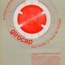 1964 Girocap Le Porte-Echappement Universel SA Vintage 1964 Swiss Ad Suisse Advert Horology