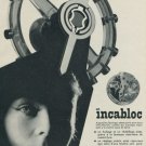 1955 Incabloc Le Porte Echappement Universel SA Vintage 1955 Swiss Ad Suisse Advert Horology