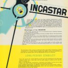 1949 Incastar Universal Escapement Company Vintage 1949 Swiss Ad Suisse Advert Horology Horlogerie