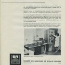 Societe des Fabriques de Spiraux Reunies SA 1965 Swiss Ad Suisse Advert Horology