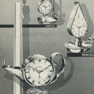 1965 Swiza Clock Company Moutier Switzerland Vintage 1965 Swiss Ad Suisse Advert Horology