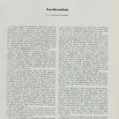 1950 Isochronism by A. Jaquerod Vintage 1950 Swiss Magazine Article Horology Horlogerie Suisse