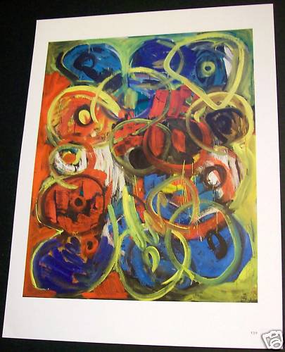 Ernst Wilhelm Nay Oxyd Art Ad Advertisement