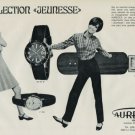 Aureole Watch Company Switzerland Vintage 1968 Swiss Ad Suisse Advert Horlogerie