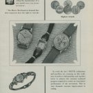 1950 Solvil Watch Company Geneva Switzerland Vintage 1950 Swiss Ad Suisse Advert Geneve