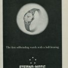Eterna Watch Company Eterna Matic Vintage 1950 Swiss Ad Switzerland Suisse Advert