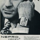 Nepro Watch Company La Chaux-de-Fonds Switzerland Vintage 1971 Swiss Ad Suisse Advert