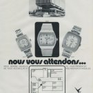 Camy Watch Company Swiss Watch Fair Vintage 1972 Swiss Ad Suisse Advert Horology