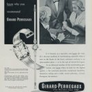 1956 Girard-Perregaux Watch Company Switzerland Vintage 1956 Swiss Ad Suisse Advert