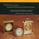 1973 Swiza Clock Company Delemont Switzerland Louis Schwab S.A. 1973 Swiss Ad Suisse Advert