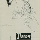 1950 Timor Watch Company Switzerland Vintage 1950 Swiss Ad Suisse Advert Horology