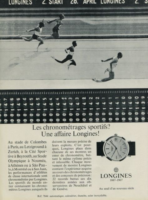 Longines Watch Company Switzerland Vintage 1967 Swiss Ad Suisse Advert Horology