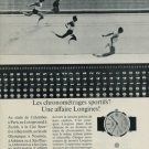 Longines Watch Company Switzerland Vintage 1967 Swiss Ad Suisse Advert Horology