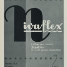Nivaflex Company St-Imier Switzerland Vintage 1956 Swiss Ad Suisse Advert Horlogerie Horology