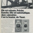 1973 Tissot Watch Company Tissot Seastar Advert Vintage 1973 Swiss Ad Suisse Advert Horlogerie