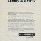 1973 Girard-Perregaux Watch Company La Chaux-de-Fonds 1973 Swiss Ad Suisse Advert
