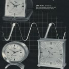 Imhof Clock Company Switzerland 1973 Swiss Ad Suisse Advert Arthur Imhof SA Horology
