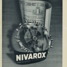 1956 Nivarox Company St Imier Switzerland Vintage 1956 Swiss Ad Suisse Advert Horlogerie Horology