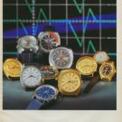 Bulova Watch Company Switzerland Vintage 1973 Swiss Ad Suisse Advert Horology