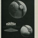 1950 Roamer Watch Company Meyer & Studeli Switzerland Vintage 1950 Swiss Ad Suisse Advert