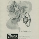 1950 Timor Watch Company Trust Timor Vintage 1950 Swiss Ad Suisse Advert