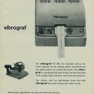 1957 Vibrograf Company Switzerland 1957 Swiss Ad Suisse Advert Horlogerie Horology