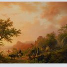 Barend Cornelis Koekkoek Summer Landscape Art Ad