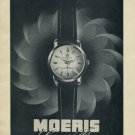 1956 Moeris Watch Company Vintage 1956 Swiss Ad Suisse Advert St-Imier Saint-Imier Switzerland