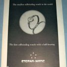 Eterna Watch Company Eterna Matic 1951 Swiss Ad Suisse Advert Horology Horlogerie