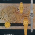 Ebel Watch Company Switzerland Vintage 1972 Swiss Ad Suisse Advert Horlogerie