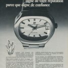 Girard-Perregaux Watch Company Switzerland 1973 Swiss Ad Suisse Advert Horology