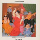 Fernando Botero 1985 Art Exhibition Ad Tablao Flamenco La Corrida Bullfight Fernando Botero 1985 Art Exhibition Ad Tablao Flamenco La Corrida Bullfight