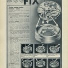 Parechoc DuoFix Vintage 1956 Swiss Print Ad Advert Suisse Publicite Horology Horlogerie