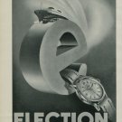 1950 Election Watch Company Vintage 1950 Swiss Ad Switzerland Suisse Advert Horology
